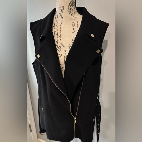 ⚫  Calvin Klein Black & Gold Vest – Size M ⚫ - Picture 10 of 15